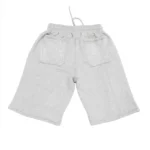 Up In Flames Reverse Stitch Shorts Grey (3)